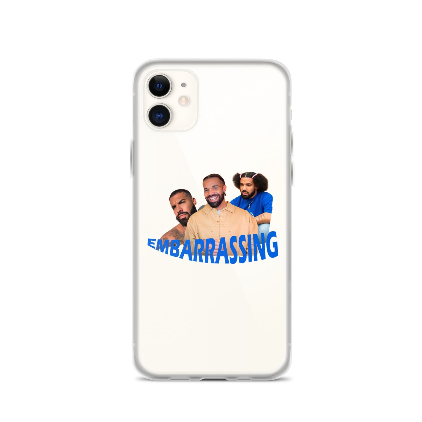 DRAKE EMBARRASSING Clear iphone case