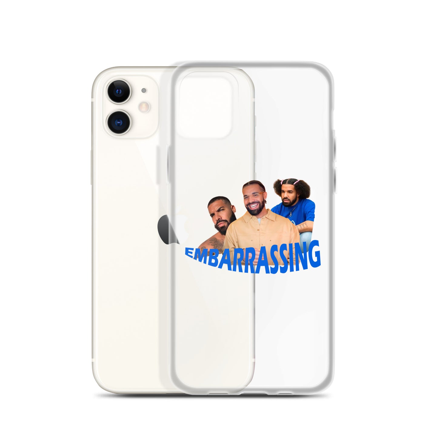 DRAKE EMBARRASSING Clear iphone case