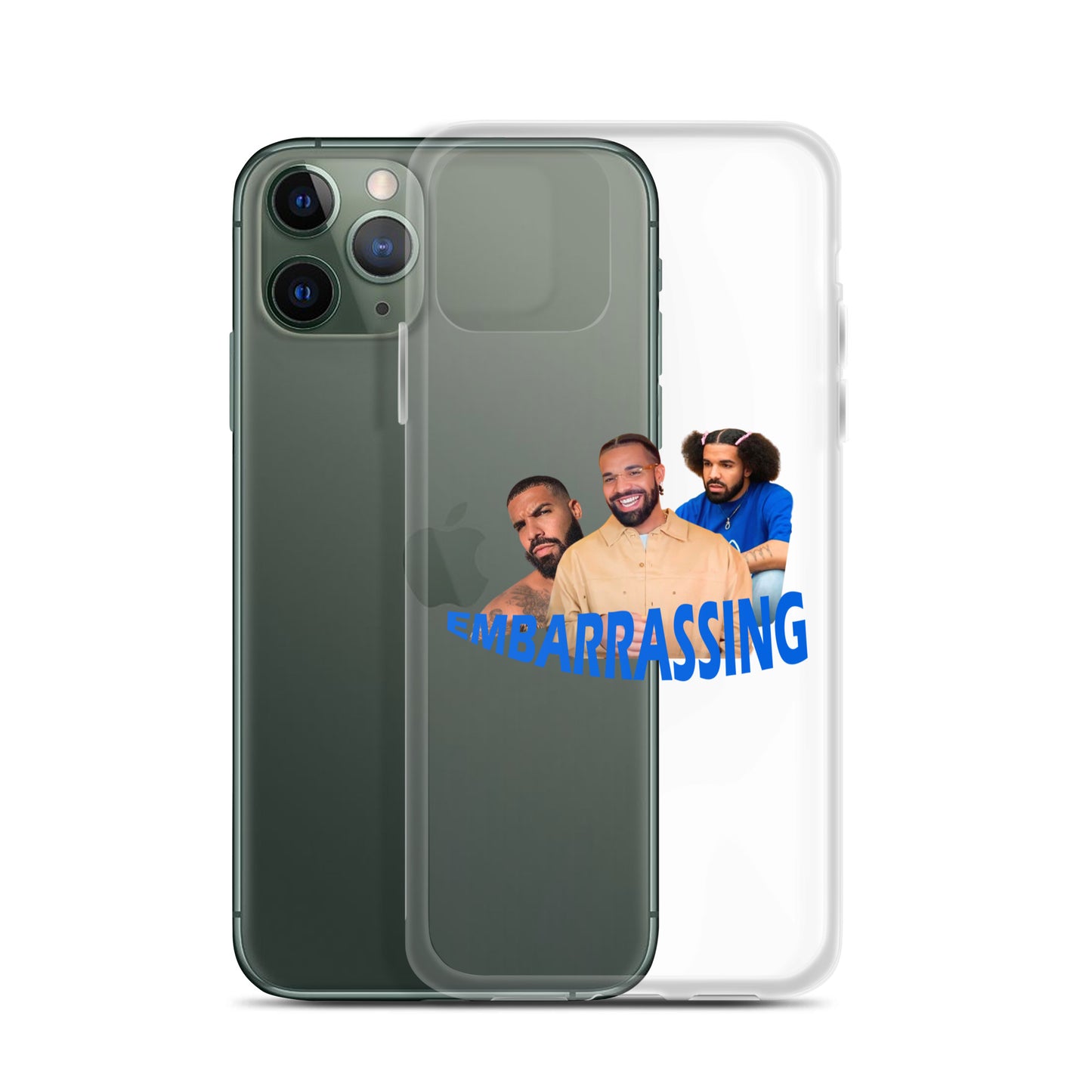 DRAKE EMBARRASSING Clear iphone case