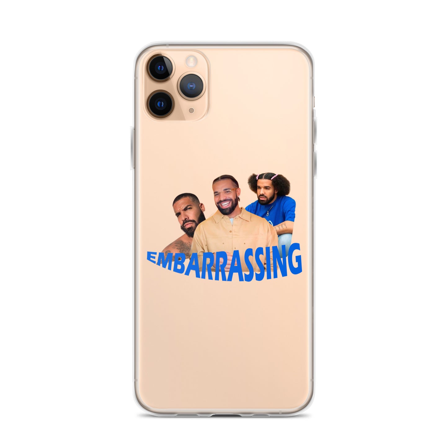 DRAKE EMBARRASSING Clear iphone case