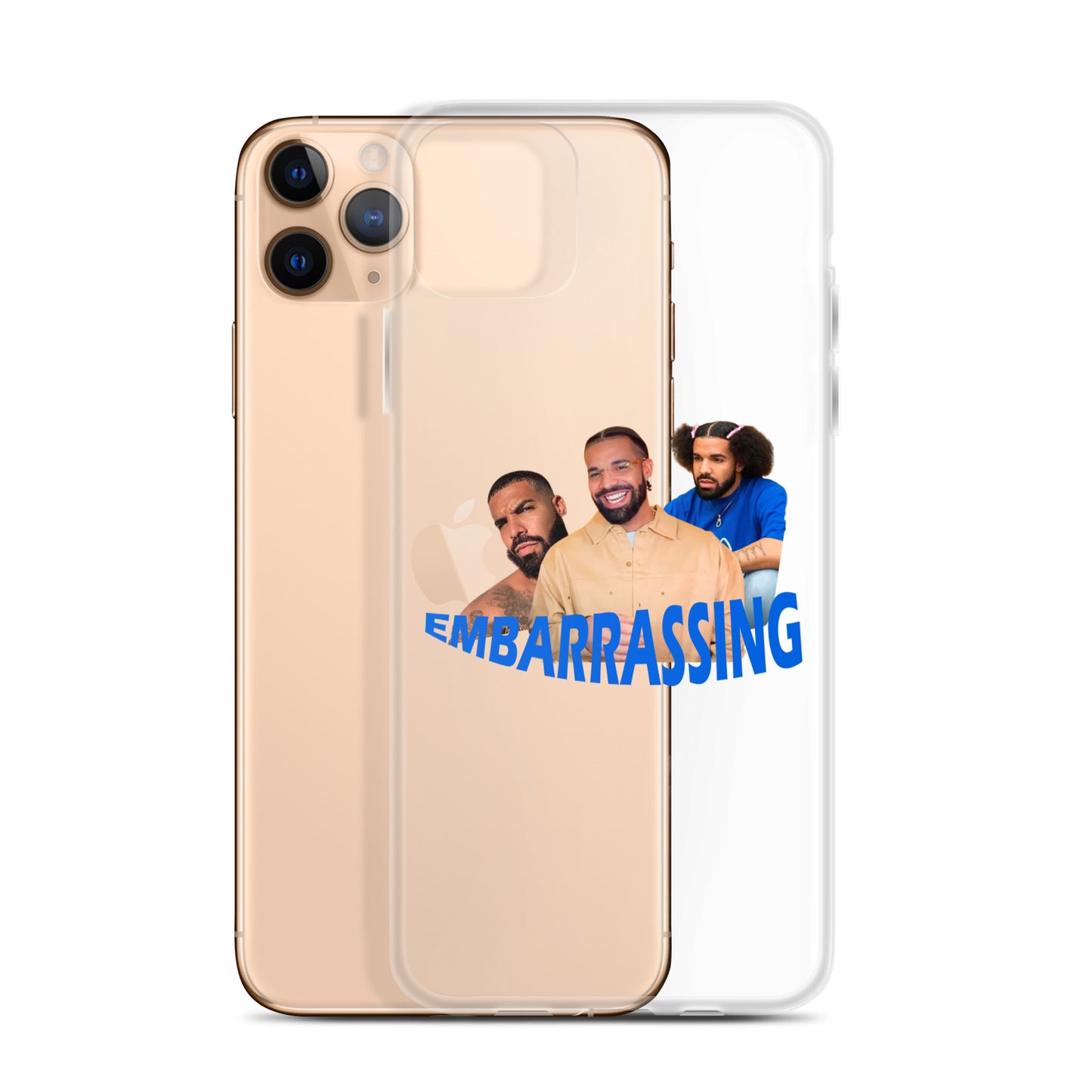 DRAKE EMBARRASSING Clear iphone case