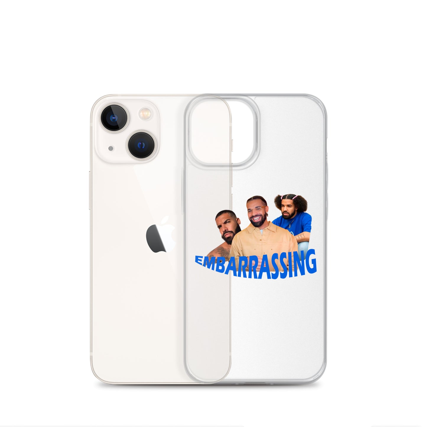 DRAKE EMBARRASSING Clear iphone case