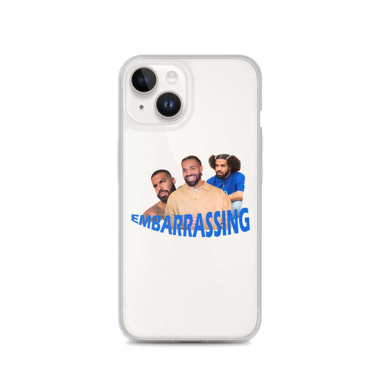 DRAKE EMBARRASSING Clear iphone case