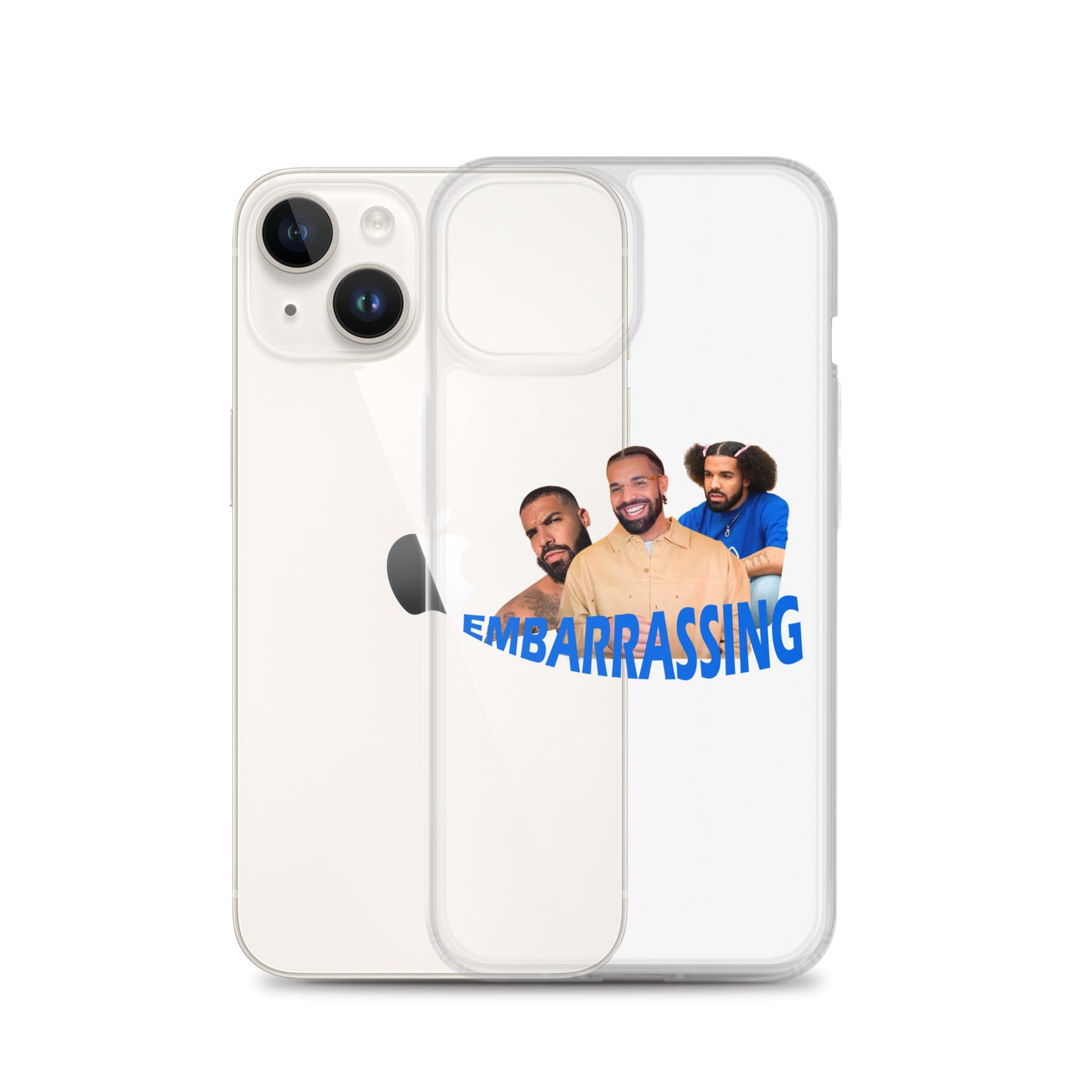 DRAKE EMBARRASSING Clear iphone case