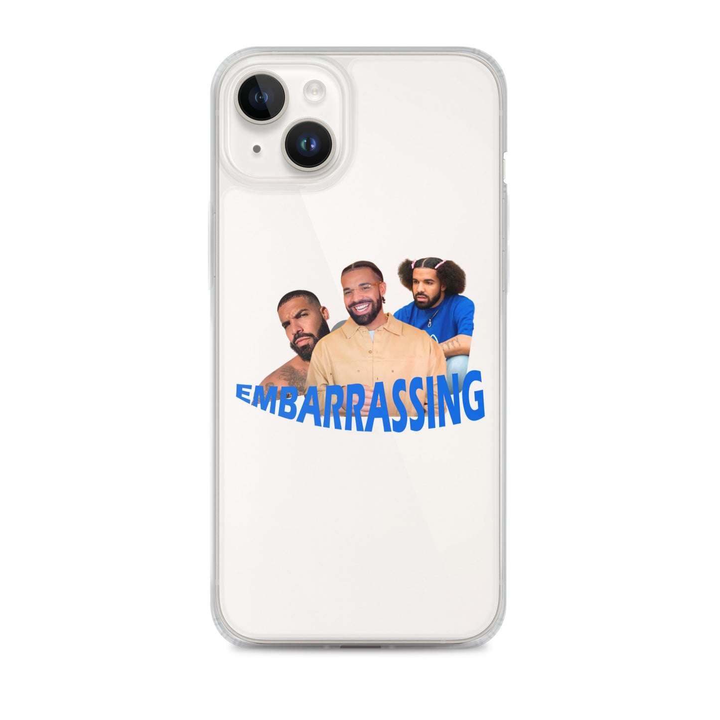 DRAKE EMBARRASSING Clear iphone case