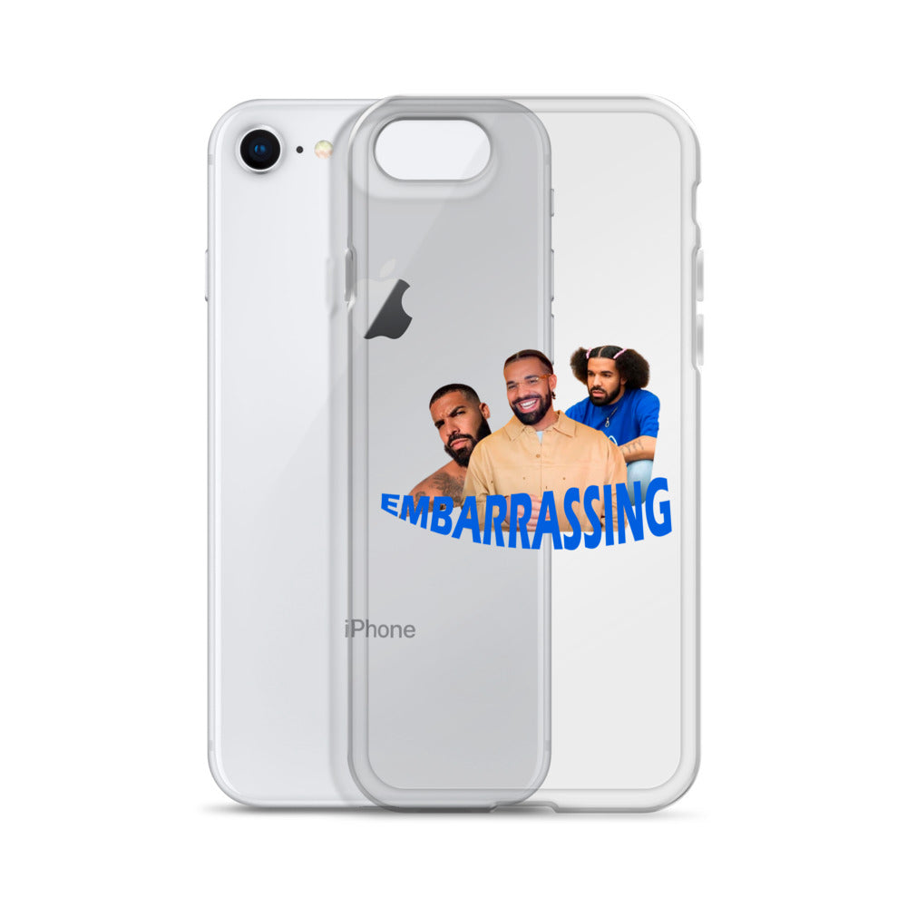 DRAKE EMBARRASSING Clear iphone case