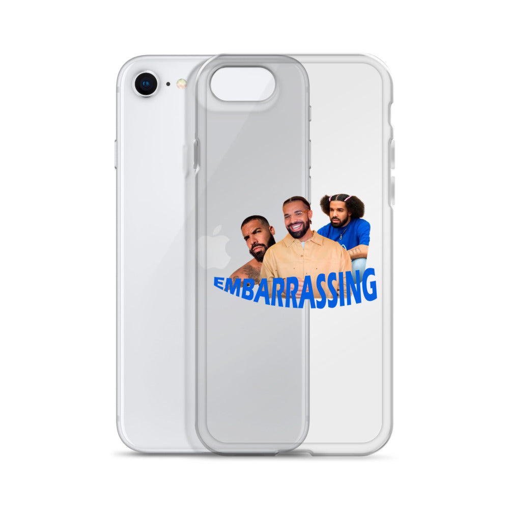 DRAKE EMBARRASSING Clear iphone case