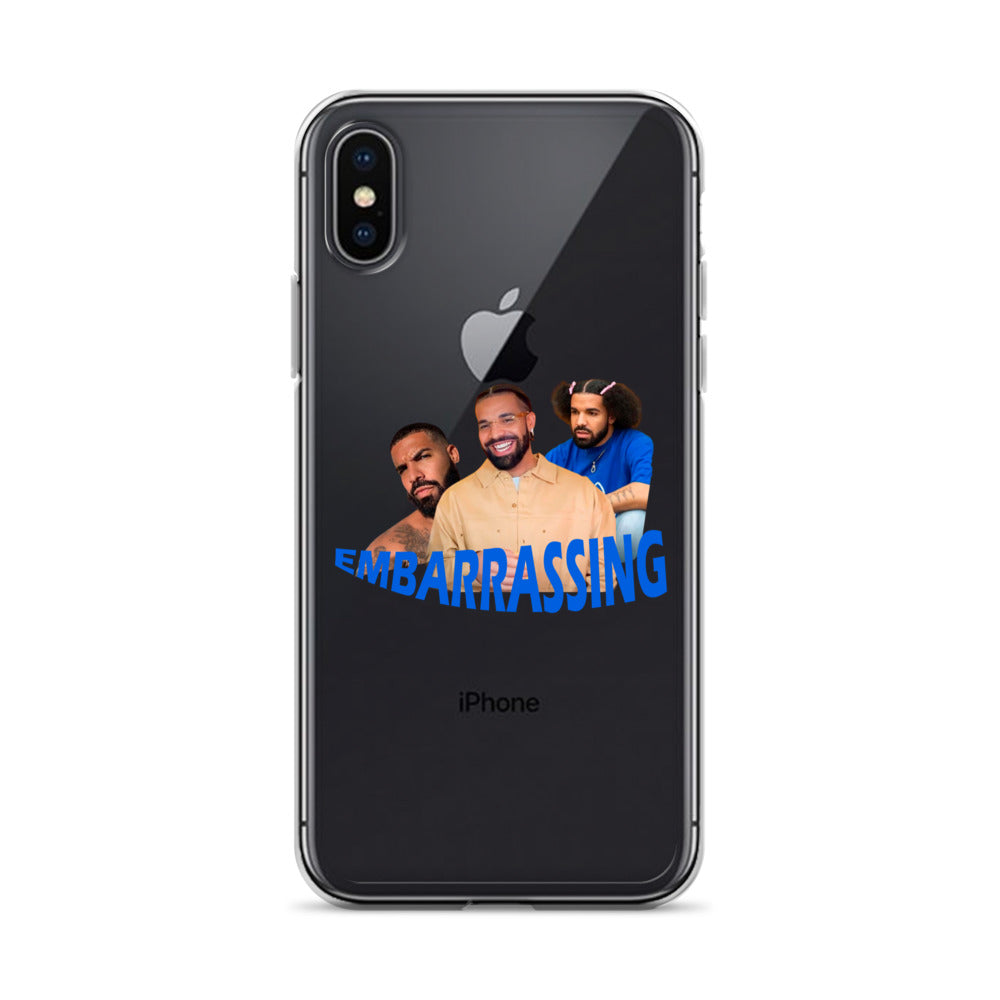 DRAKE EMBARRASSING Clear iphone case