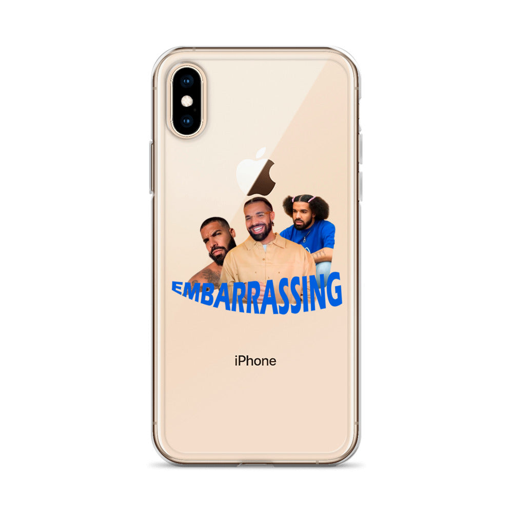 DRAKE EMBARRASSING Clear iphone case