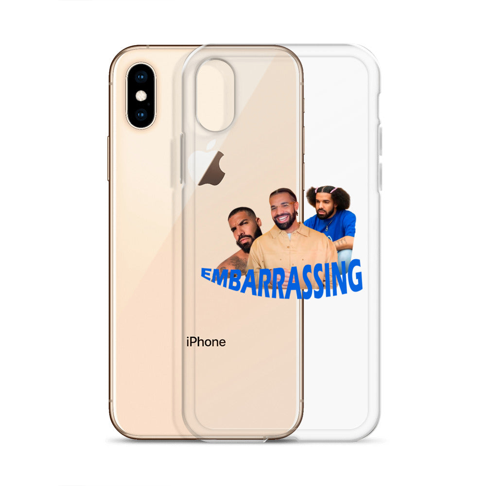 DRAKE EMBARRASSING Clear iphone case