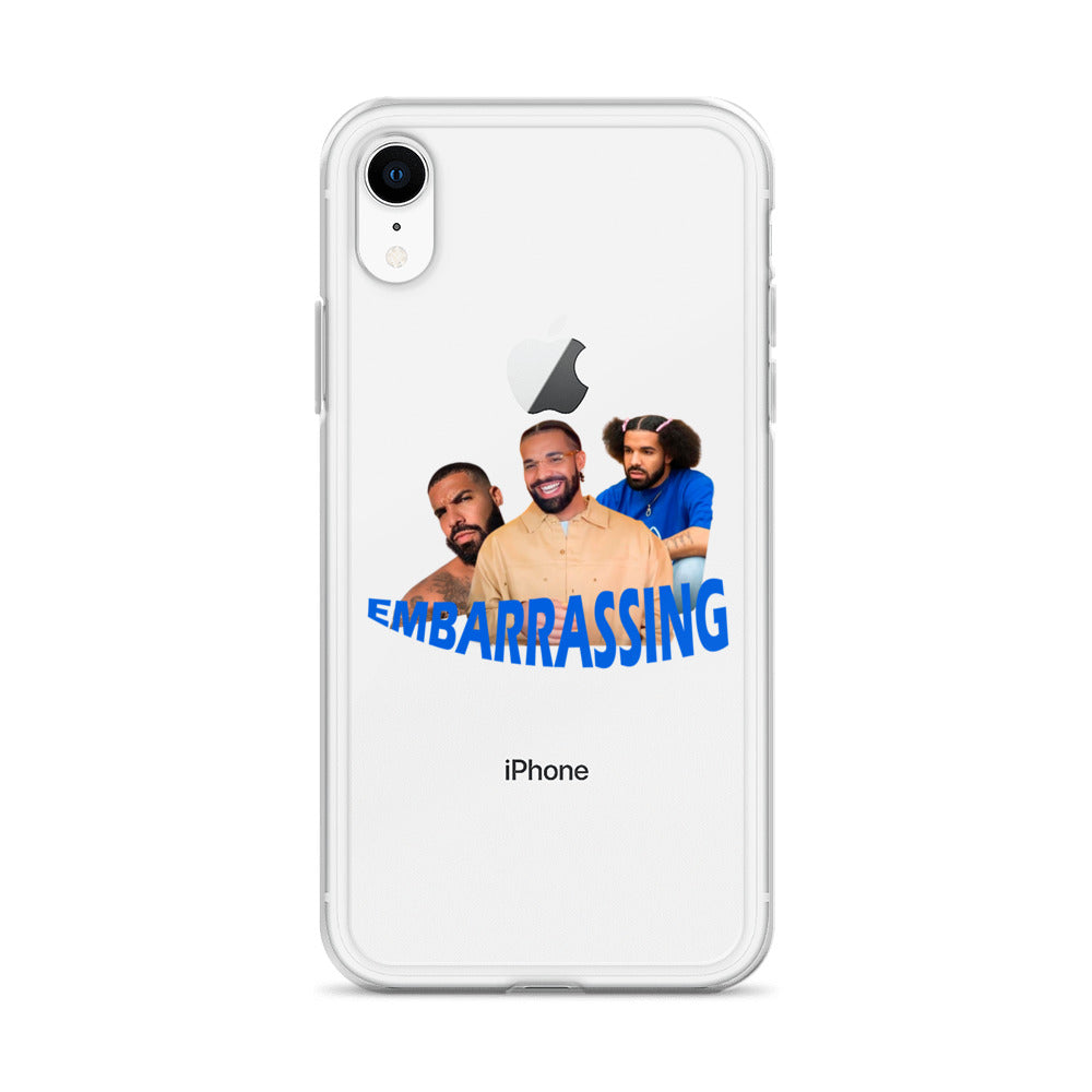 DRAKE EMBARRASSING Clear iphone case