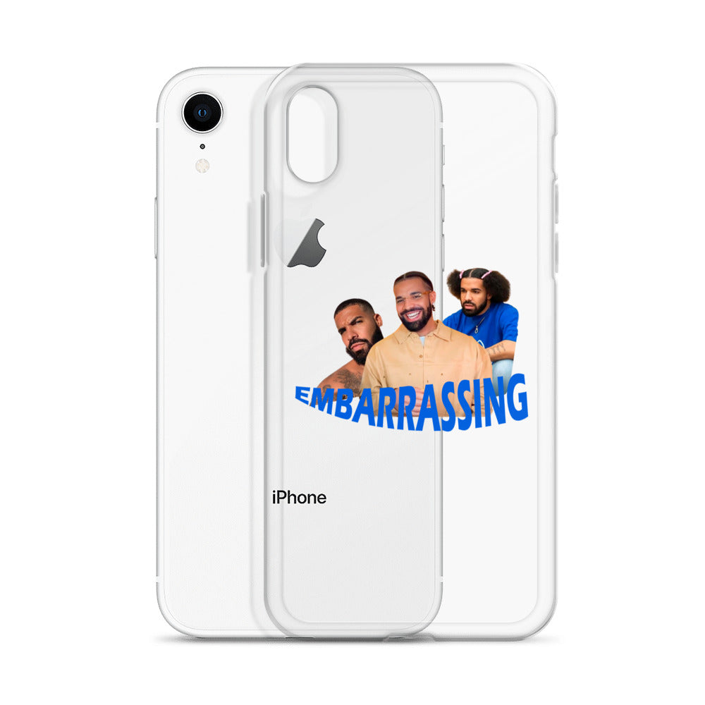 DRAKE EMBARRASSING Clear iphone case