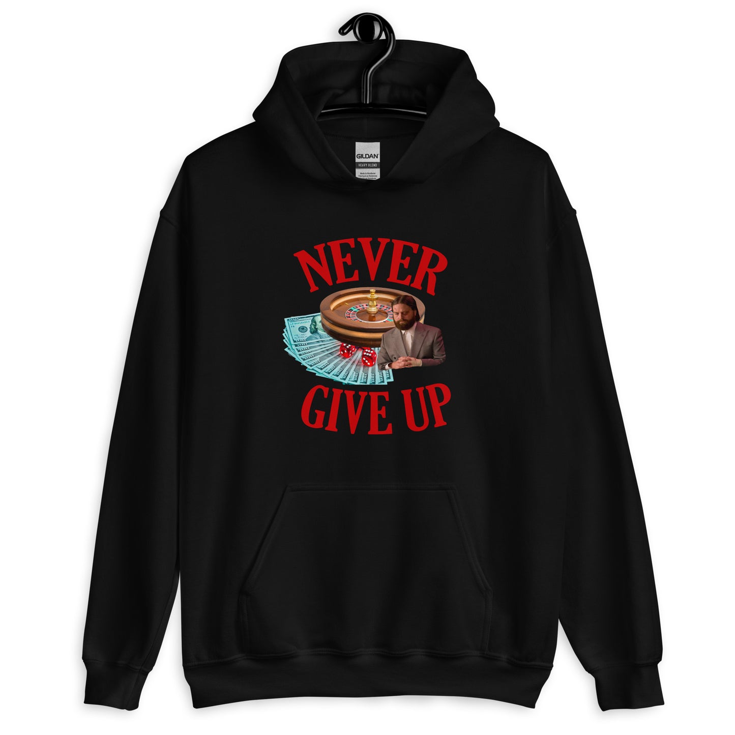 NEVER GIVE UP Hoodie